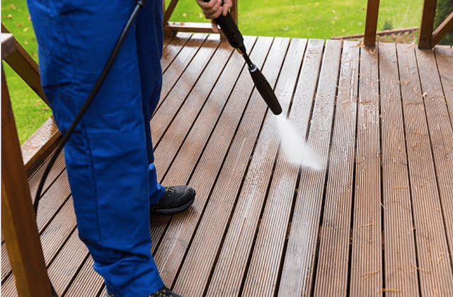 irving deck cleaning